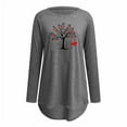 thumbnail image 4 of CEHVOM Mode T-Shirt Décontracté à Manches Longues et Col Rond pour Femmes en Liquidation, 4 of 4