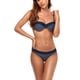 thumbnail image 4 of Traje de baño sexy para mujer, traje de baño de 2 piezas con costura a rayas, trajes de baño para mujer Fridja  nalpqowj51476, 4 of 7