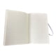 thumbnail image 2 of Libreta estilo francés color blanco pasta dura hojas rayadas, 2 of 3