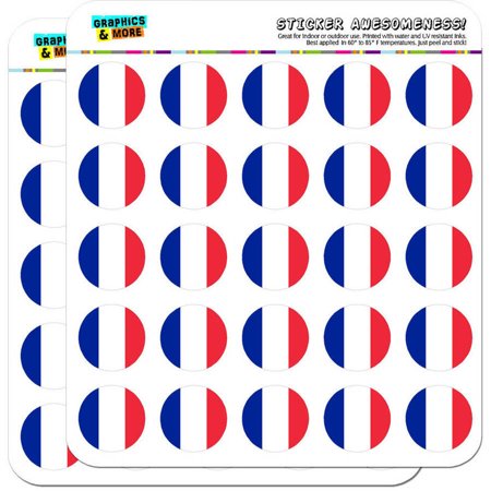 French Flag Sticker France National Country Flag 50 1