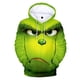 thumbnail image 2 of 3D Green Grinch Hombres Mujeres Sudaderas Con Capucha Casual Streetwear De Manga Larga Niños Niñas Otoñotops Abrigos De Gran Tamañopangjing, 2 of 3