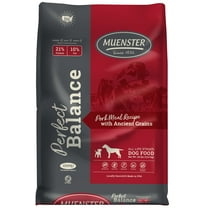 Muenster Perfect Balance Ancient Grains Pork Moderate Protein and Fat Dry Dog Food, All Life Stages, 30 lb Bag