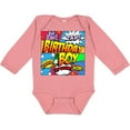 thumbnail image 3 of Inktastic Birthday Boy Comic Book Boys Long Sleeve Baby Bodysuit, 3 of 5