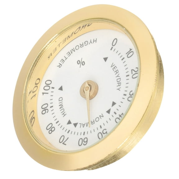 ELAYARD Violin Humidity Gauge Metal Digital Hygrometer for Musicians 1Pack