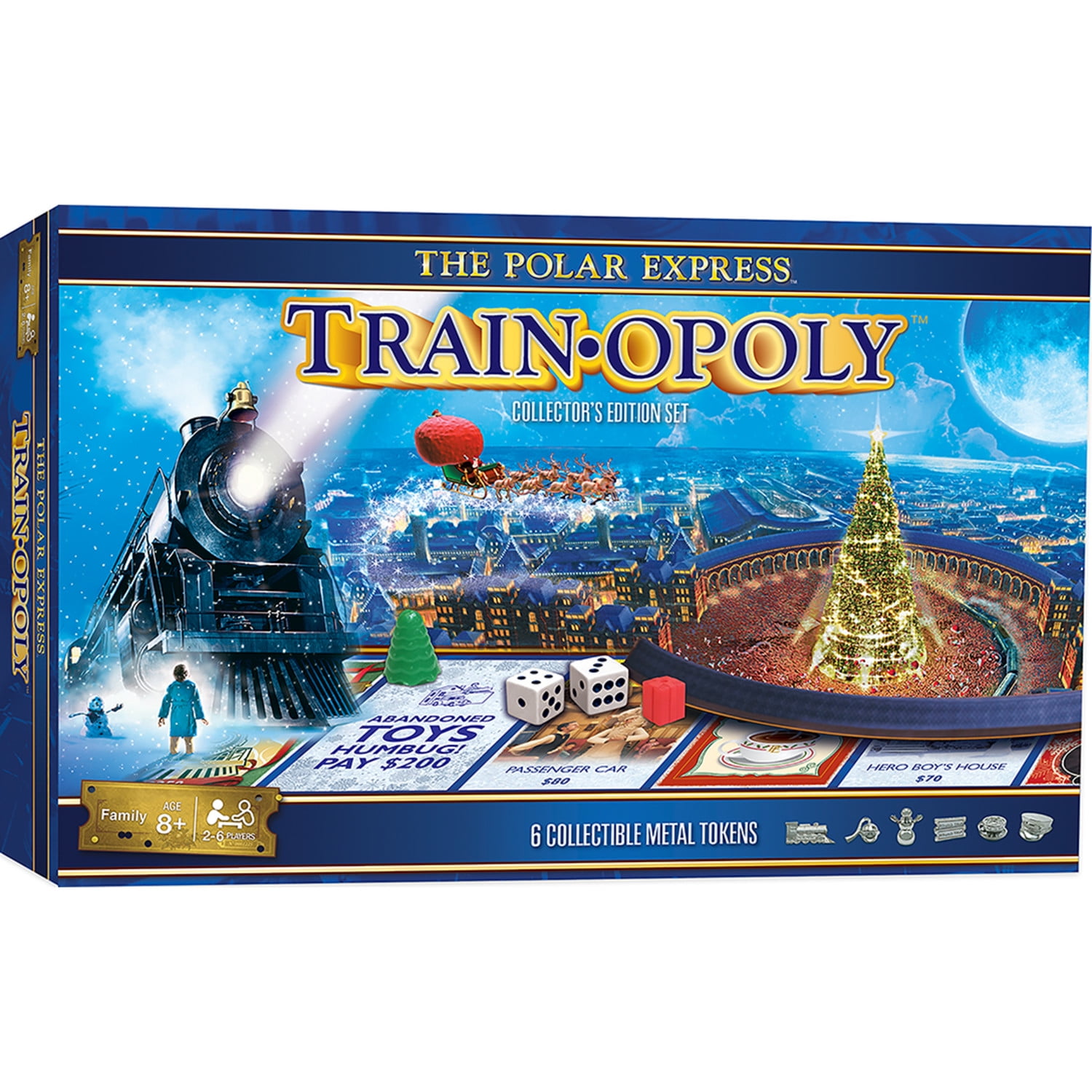 MasterPieces Opoly Family Board Games - Polar Express