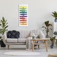 thumbnail image 2 of Stupell Industries Encouraging Bold Rainbow Quote Paint Brush Strokes Graphic Art Gallery Wrapped Canvas Print Wall Art, Design by Marla Rae, 2 of 7