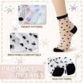thumbnail image 7 of YooGuoGuo Women Sheer Socks Sheer Ankle Socks for Women and Girls, 7 of 7