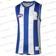 thumbnail image 4 of 2024 Nueva llegada Verano AFL North Melbourne Kangaroos 2024 Camiseta indígena de Guernsey Chaleco suelto de gran tamaño para adultos/niños Kit, 4 of 4