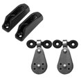 thumbnail image 1 of LOVIVER Kayak Canoe Anchor Trolley Kit System Pulley Pad Eyes & Cord Runners for DIY, 1 of 8