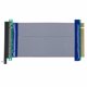 thumbnail image 1 of sweethay 1/2/6/10 Uds. Extensor de tarjeta vertical 16X 1 ranura PCI- Cable de extensión a Cable de cinta Flexible PCIe 16X PCI Cables de computadora, 1 of 6