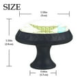 thumbnail image 4 of 4 Pcs Periodic Table of the Elements Knobs for Kitchen Cabinet Cupboard Dresser Bookcase Drawer Pulls Handles Round Home Decor, 4 of 7