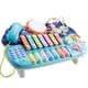 thumbnail image 1 of Piano De Juguete Para Niños Teclado De Juguete Multifuncional Piano Teclado De Piano Electrónico Teléfono Gear Drum Set Instrumentos Musicales Juguetes，6 En 1 Eigraketly OD016020-02, 1 of 6