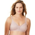 thumbnail image 2 of Bali Double Support Soft Touch Back Smoothing Wirefree Bra Sandshell 38DDD Women's, 2 of 2