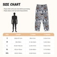 thumbnail image 3 of Honiee Cute Dog Faces for elegant Women's Lounge Pants and Pajama Pants, crafted for ultimate comfort in your sleepwear essentials-Large, 3 of 6