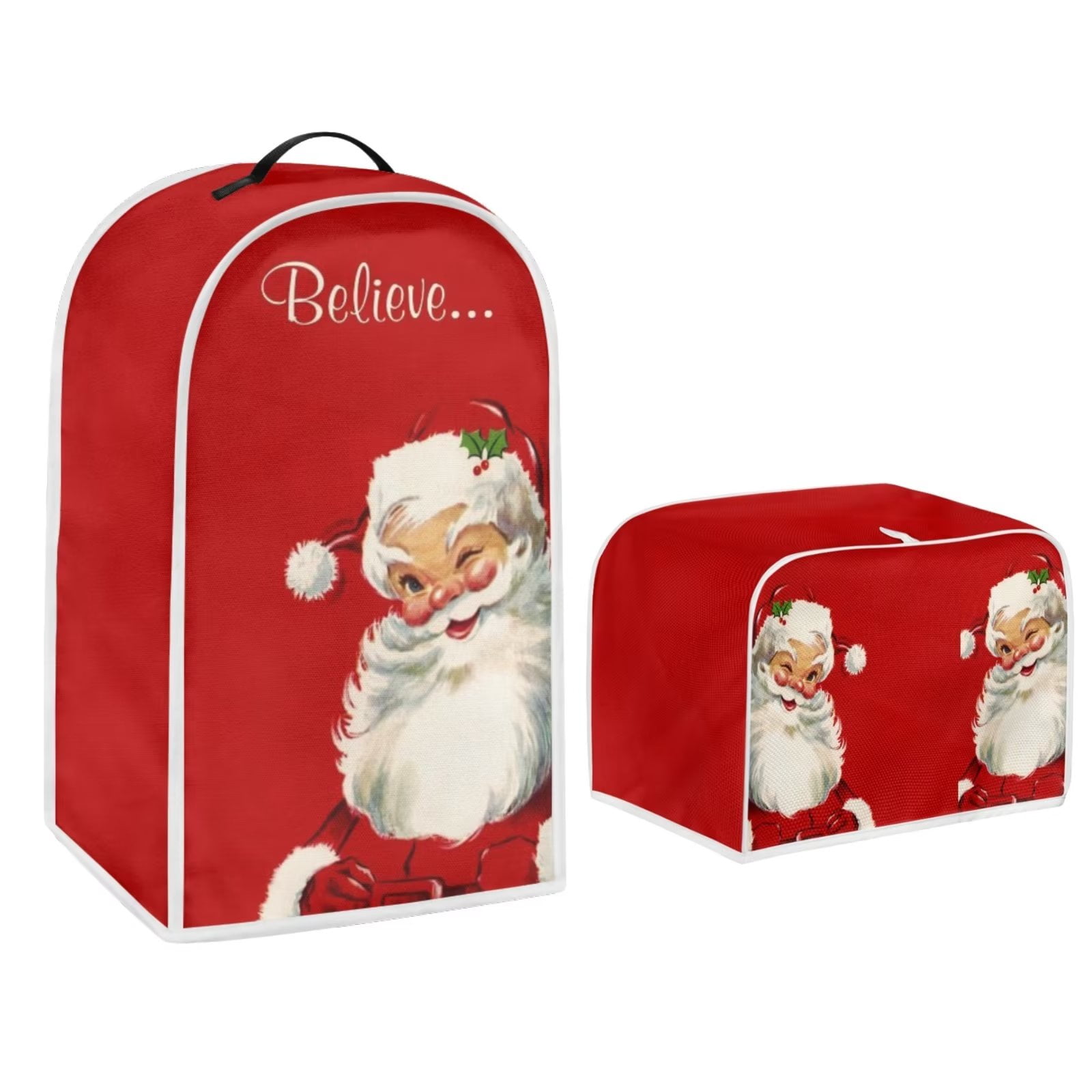 Renewold Santa Toaster Cover 4 Slice Blender Cover Stand Mixer Coffee