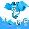 thumbnail image 3 of Chriffer Kids Swim Vest Jackets with Crotch Strap for 3-7 Years/33-55 lb Boys Girls, 3 of 7