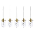 thumbnail image 3 of Hana 5 lights Gold Pendant, 3 of 5