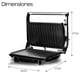thumbnail image 3 of Parrilla Sandwich panini Placas Antiadherentes Abertura 180°, 3 of 6