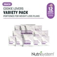 thumbnail image 6 of Nutrisystem Cookie Bites Variety Pack, Shelf-Stable, Support Weight Loss, 12 Count, 6 of 6