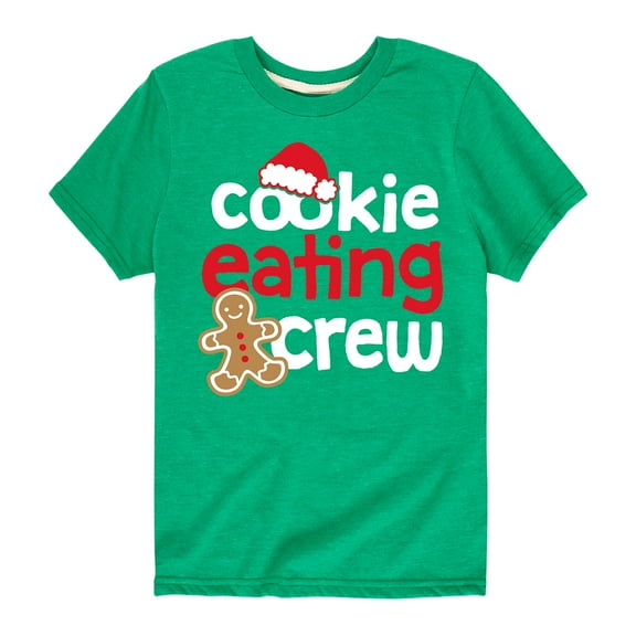 Instant Message - Cookie Eating Crew - Toddler And Youth Boys Short Sleeve T-Shirt