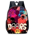 thumbnail image 2 of Doors Roblox figura Escape de la puerta mochila escolar estudiantes de escuela primaria y secundaria mochila de Anime de dibujos animados bolso de hombro, 2 of 4