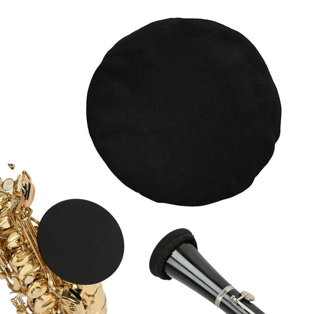 Accesorios a Prueba de Polvo de cubierta Del Del Saxo Tenor Alto de La Trompeta Negra - Para saxo alto y trompeta CUTICAT Cubierta de campana de saxofón