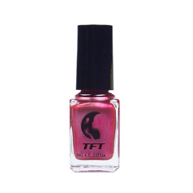 TFT Vernis à Ongles Miroir Argenté 17 Couleurs 6ML