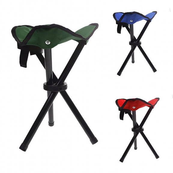 XIBUFE 2026 New Folding Chair Portable Outdoor Camping Garden Travel Canvas Tripod Stool Chair for Camping, Hiking, Fishing, Beach, Backyard, Picnic