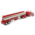 thumbnail image 3 of Peterbilt 389X with 63?Flat Top Sleeper and Heil Fuel Tank Trailer "Wayne Transports" Red with Black Stripes "Big Rigs Series II #1" 1/64 Diecast Model by DCP/First Gear, 3 of 8
