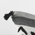 thumbnail image 6 of Mercana Kimia Fabric Herringbone Decorative Pillow Cover in White/Black, 6 of 11