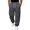 Dark Gray, variant on Men's Sweatpants Joggers Fleece Lined Warm Winter Pants Drawstring Elastic Waist Cuffed Harem Trousers Casual Loose Fit Lounge Pants Running Workout Gym Athletic Bottoms