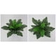 thumbnail image 4 of Kearding Planta artificial respetuosa del medio ambiente plástica del mantenimiento bajo en plantas artificiales modernas de las flores Decoración helecho de 18 cabezas, 4 of 6