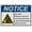 Warning Sign 4, variant on Weatherproof ANSI Hot Burn Sign (Stay Clear Explosion relief vent You may be injured by a fire ball, flying debris, and/or loud noise) 8 in" x 12 in" UV Resistant Indoor Outdoor Plastic Safety SIgn