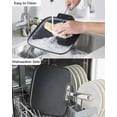 thumbnail image 6 of Nonstick Square Griddle Pan 11 x 11-Inch, Hard Anodized Cookware Griddle Pan, Black, 6 of 8