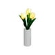 thumbnail image 2 of Lámpara de tulipanes, lámpara de escritorio LED de simulación de tulipanes de noche con jarrón, lámpara de mesa, adornos para el hogar, sala de estar, decoración de escritorio para la decoración del, 2 of 6
