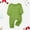 Green(Baby), variant on DeHolifer Christmas Pajamas for Family Matching Christmas Family Pajamas Sets Christmas Solid Pjs Matching Sets Green 18M