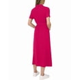 thumbnail image 2 of CeCe womens  Button Down Midi Shirt Dress, XL, Pink, 2 of 3