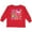 Red, variant on Inktastic 100 Days of School Pastel Stars Boys or Girls Long Sleeve Toddler T-Shirt