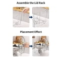 thumbnail image 4 of Round Food Warmer Set, Stainless Steel Buffet Server with Fuel Can for Banquets Dish Continuous Heating and Insulation, 4 of 7