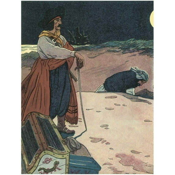 Buried Treasure - CANVAS OR FINE PRINT WALL ART