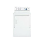 GE GTDP280GDWW - Dryer - width: 27 in - depth: 28.3 in - height: 42 in - front loading - white on white