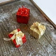 thumbnail image 5 of Luolandi Christmas Decoration Foam Present Bags Ornaments Under Tree Red Golden Sequin Red, 5 of 9