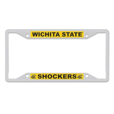 WinCraft Wichita State Shockers Chrome Color License Plate Frame