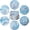 Style 9, variant on GBBG 6Pcs Drink Coasters with Holder, Marble Style Ceramic Drink Coaster, Absorbent Coasters Set Suitable for Kinds of Cups, Modern Style Coaster for Coffee Table, 4 Inches(Style 9)