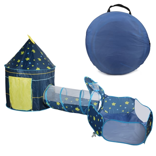Tienda de campaa para bebés, tienda de juegos de túnel para gatear, aventuras de fondo de tienda de juegos de túnel para nios pequeosToys Fyydes Descripción de la referencia