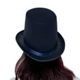 thumbnail image 6 of Vintage Hat Fedora Top Hat Solid Color for Outdoor Gatherings Activities, 6 of 18