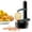 White/Black, variant on TOPCHANCES Electric Fruit and Vegetable Peeler,Automatic Rotating Multifunction Stainless Steel Kitchen Machine