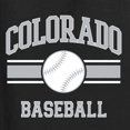 thumbnail image 6 of Wild Bobby City of Colorado Baseball Fantasy Fan Sports Men's Tank Top, Black, Small, 6 of 6