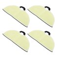 thumbnail image 3 of 4 Pcs Vacuum Mop Replacement Pads Fiber Reusable Washable Super Absorbent Robot Vacuum Mop for Shark RV2001WD RV2002WD, 3 of 5