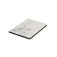 thumbnail image 4 of Marble Pattern Case for Apple 10.2-inch iPad (9th/8th/7th Gen - 2021 2020 2018) - TECH CIRCLE Slim Thin Lightweight Case with (Adjustable Stand) Protective Flip Folio Cute Cover (White Marble), 4 of 9